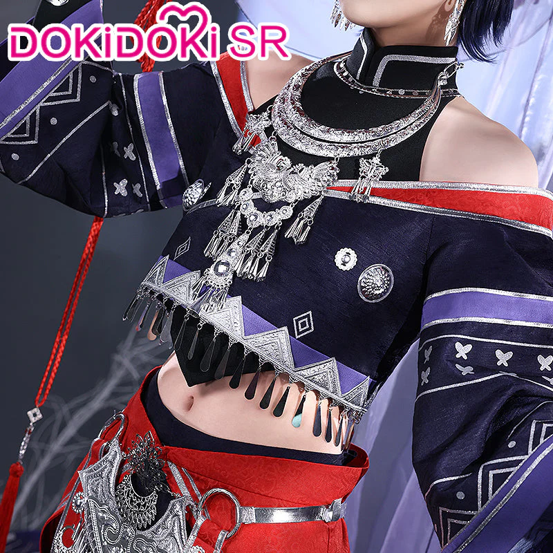 DokiDoki-SR Game Genshin Impact Cosplay Scaramouche Costume Doujin - Image 3
