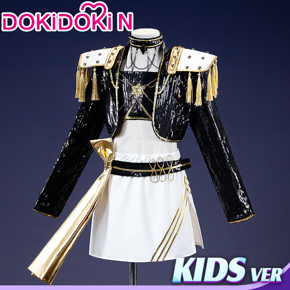 【Ready For Ship】【Last Batch】【Kids Ver.】DokiDoki-N Movie Anime KPOP KILLER Cosplay Costume GOLD SERIES