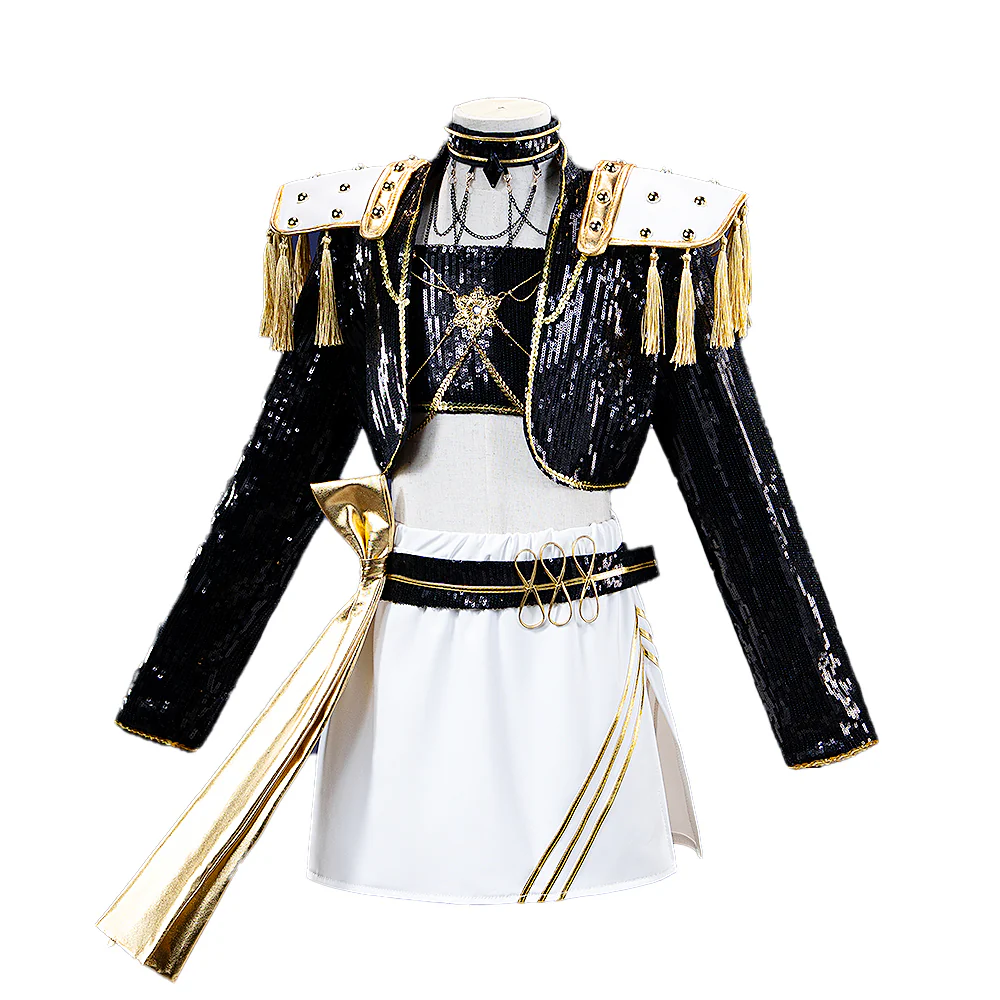 【Ready For Ship】【Last Batch】【Kids Ver.】DokiDoki-N Movie Anime KPOP KILLER Cosplay Costume GOLD SERIES - Image 5