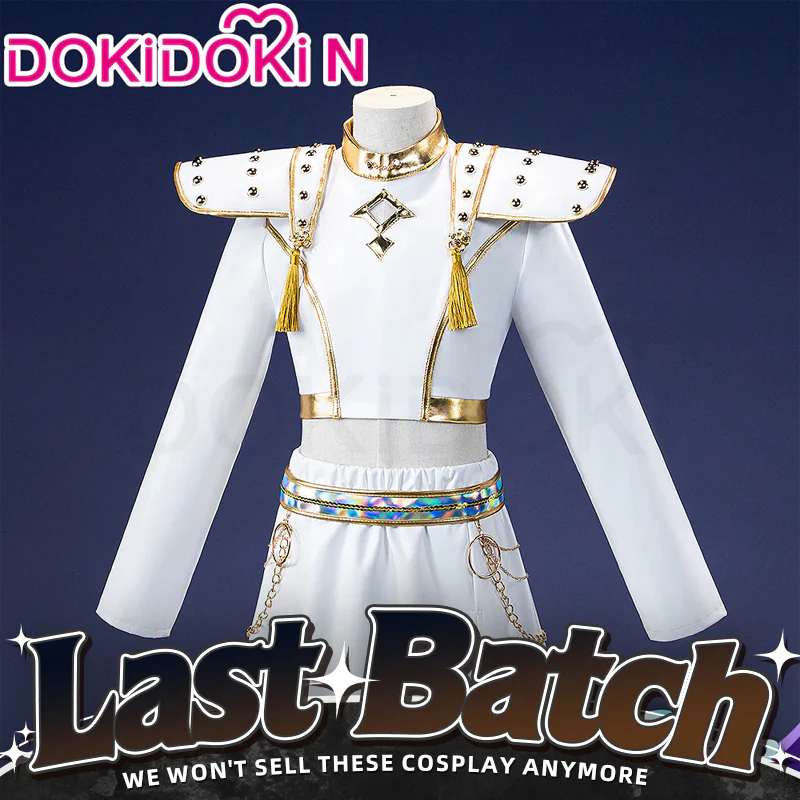 【Ready For Ship】【Last Batch】【Kids Version】DokiDoki-N Movie Anime KPOP KILLER Cosplay Costume White SERIES Children Version