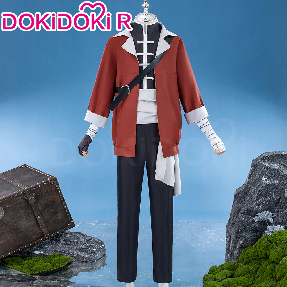 【In Stock】DokiDoki-R Anime  Cosplay Staark Costume Red