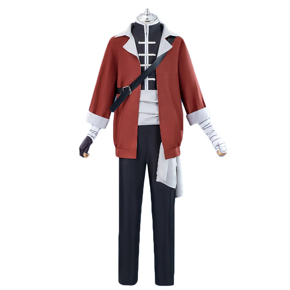 【In Stock】DokiDoki-R Anime  Cosplay Staark Costume Red - Image 5