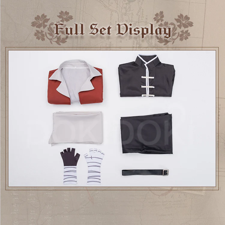 【In Stock】DokiDoki-R Anime  Cosplay Staark Costume Red - Image 6