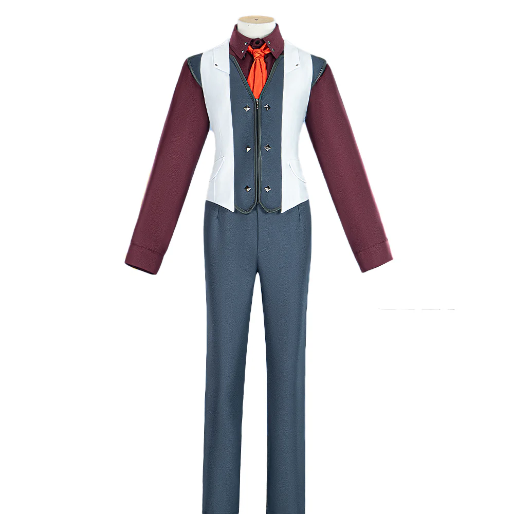 【In Stock】【Size S-2XL】DokiDoki-R Game Cosplay Costume Male Suit - Image 5