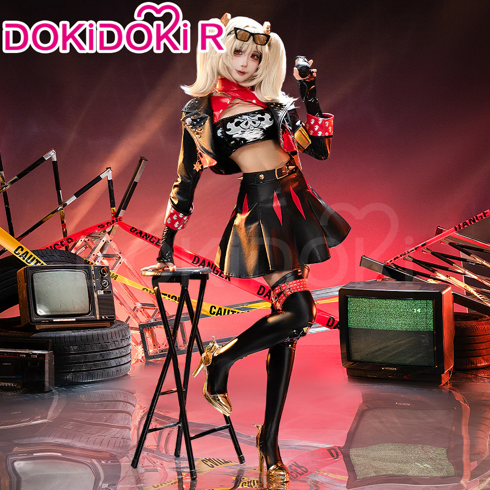 【Partially Ready For Ship】【Size S-2XL】DokiDoki-R Game Zenless Zone Zero Cosplay Burnice Whita Costume ZZZ - Image 3