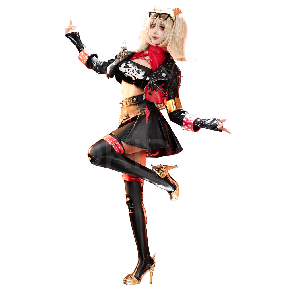 【Partially Ready For Ship】【Size S-2XL】DokiDoki-R Game Zenless Zone Zero Cosplay Burnice Whita Costume ZZZ - Image 5