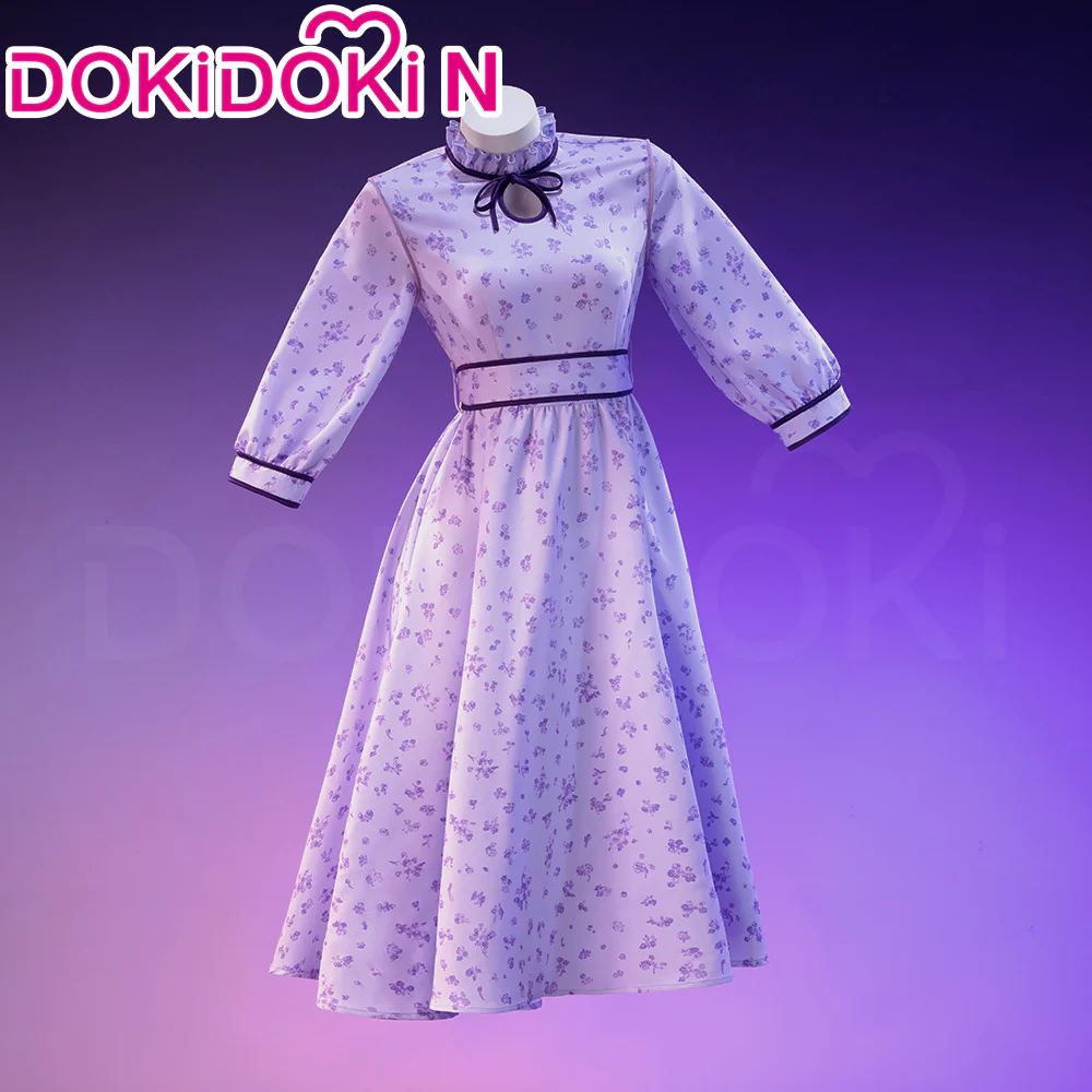 【Partially Ready For Ship】【Size XS-3XL】DokiDoki-N Anime Season 2 Cosplay Costume Purple Dress Casual Wear
