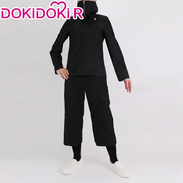【Size S-XL】Dokidoki-R Anime Cosplay Black Costume