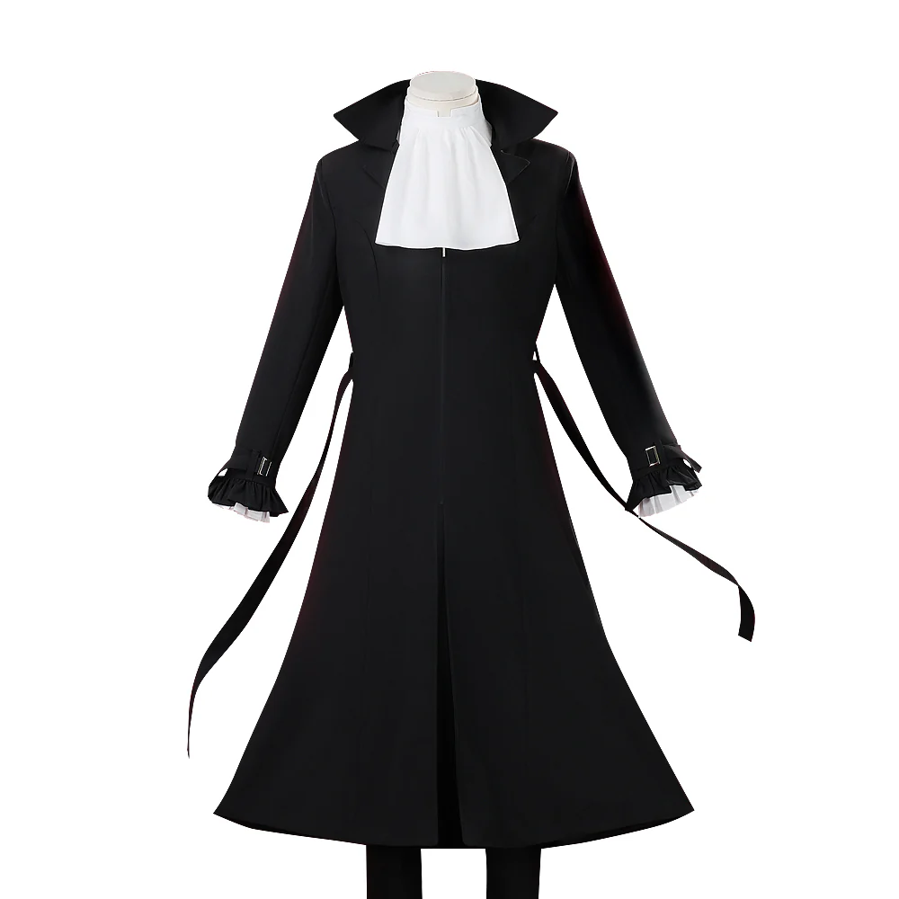 【Size S-2XL】DokiDoki-R Anime Cosplay Costume Black - Image 5