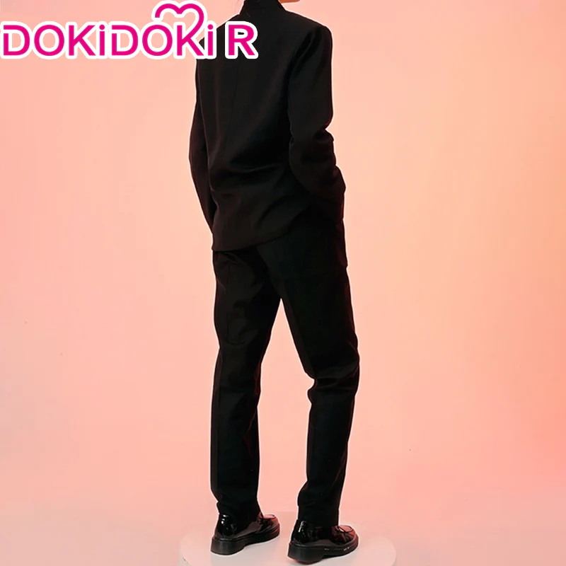 【In Stock】【Size S-2XL】DokiDoki-R Anime Manga Cosplay Costume Black Suit - Image 4