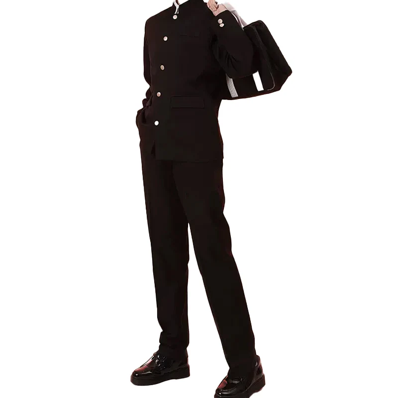 【In Stock】【Size S-2XL】DokiDoki-R Anime Manga Cosplay Costume Black Suit - Image 5