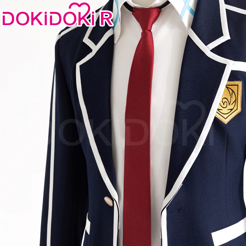 【In Stock】【Size S-2XL】DokiDoki-R Anime Sword Art Online Cosplay Kirito Costume School Uniform - Image 4