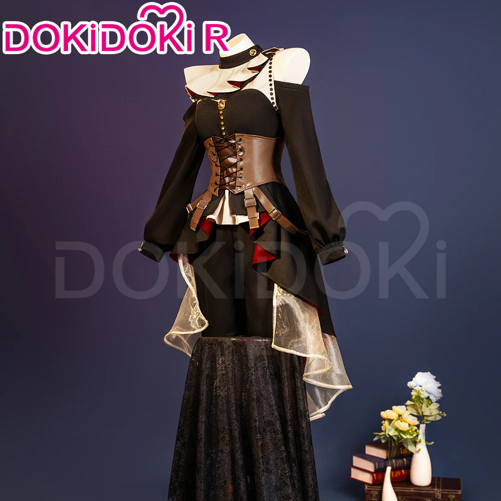 【In Stock】【Size S-2XL】DokiDoki-R Game BanG Dream! Cosplay Misumi Uika Costume Stage Dress Ave Mujica - Image 2
