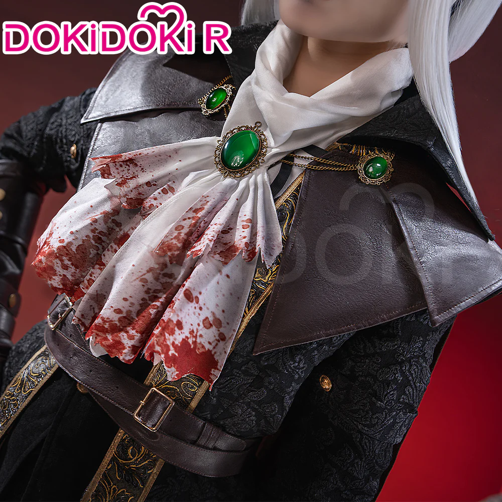 【Ready For Ship】【Size S-2XL】DokiDoki-R Game Cosplay Costume Brown Cloak Suit - Image 3