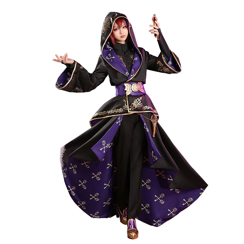 【 Partial Ready For Ship】【Size S-3XL】DokiDoki-R Game Cosplay Costume Ceremonial Robes - Image 7
