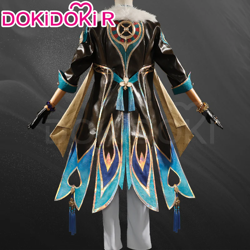 【Size S-2XL】DokiDoki-R Game Honkai: Star Rail Cosplay Aventurine Costume Shajin Sha Jin - Image 4
