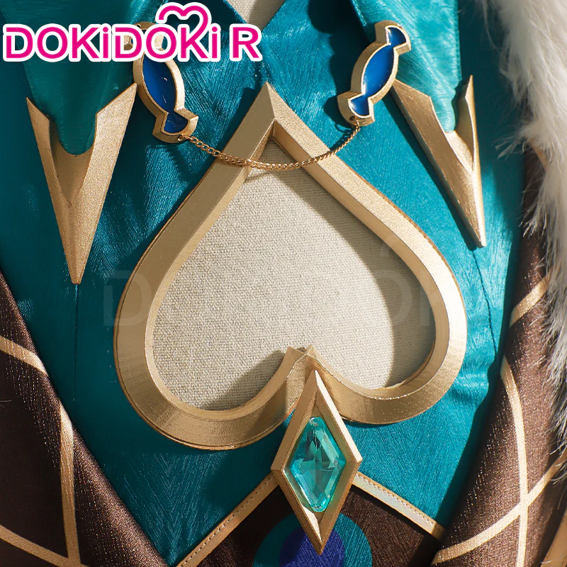 【Size S-2XL】DokiDoki-R Game Honkai: Star Rail Cosplay Aventurine Costume Shajin Sha Jin - Image 5