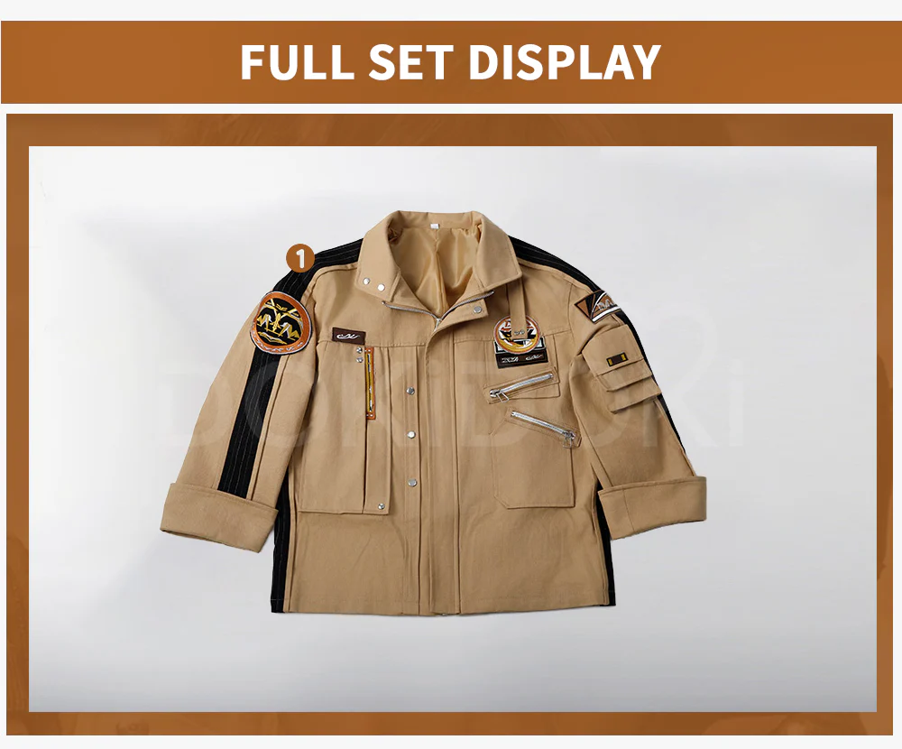 【In Stock】【Size S-2XL】DokiDoki-R Game Love and Deepspace Cosplay Caleb Costume Supersonic Speed Coat - Image 8