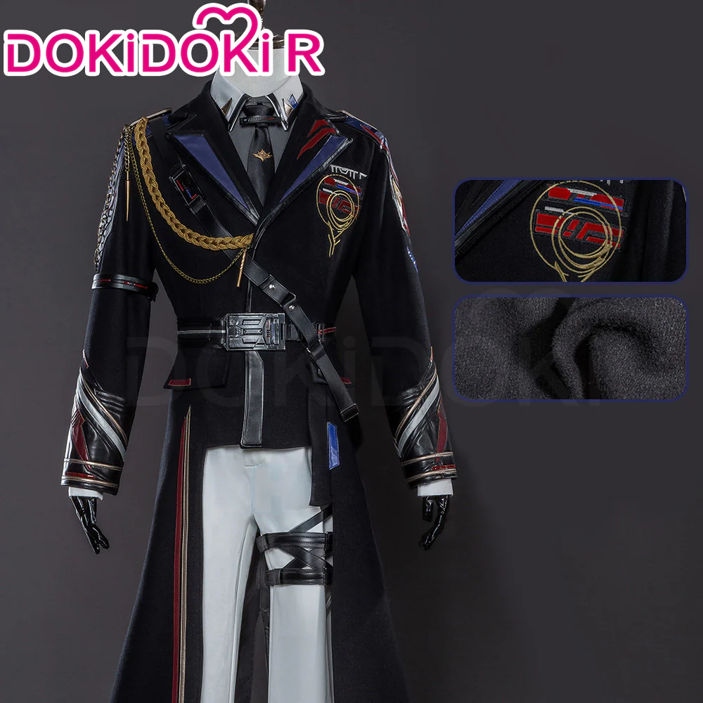 【Size S-2XL】DokiDoki-R Game Love and Deepspace Cosplay Caleb Farspace Colonel Set Costume Cloudsreach Strategy - Image 2