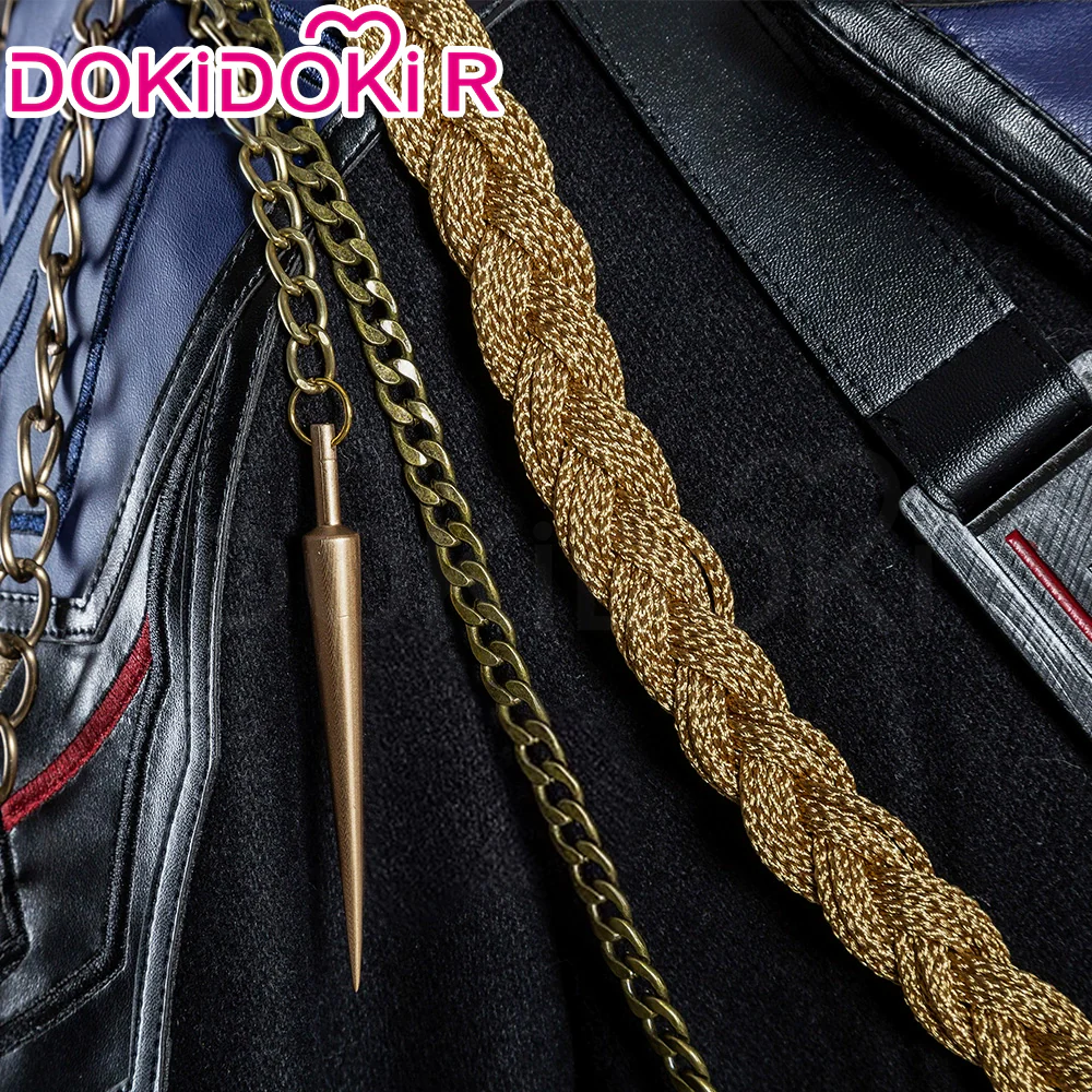 【Size S-2XL】DokiDoki-R Game Love and Deepspace Cosplay Caleb Farspace Colonel Set Costume Cloudsreach Strategy - Image 4