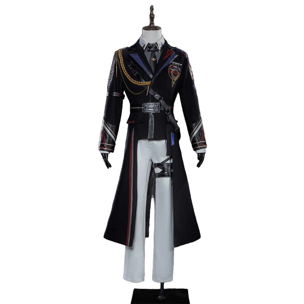【Size S-2XL】DokiDoki-R Game Love and Deepspace Cosplay Caleb Farspace Colonel Set Costume Cloudsreach Strategy - Image 5