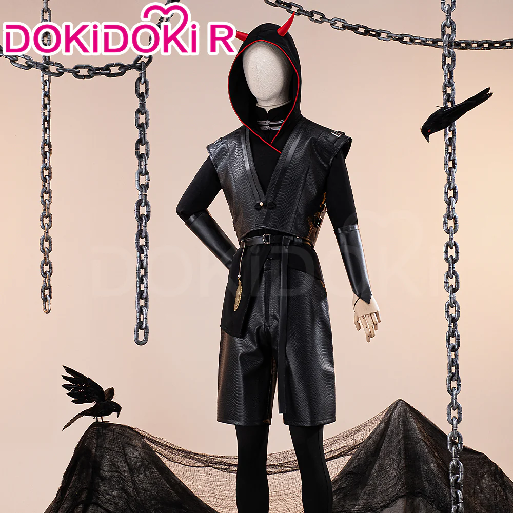 【Size S-2XL】DokiDoki-R Game Love and Deepspace Cosplay Luke / Kieran Costume / Mask - Image 2