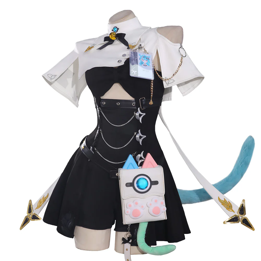【Size S-2XL】DokiDoki-R Game Neverness to Everness Cosplay Mint Costume - Image 5
