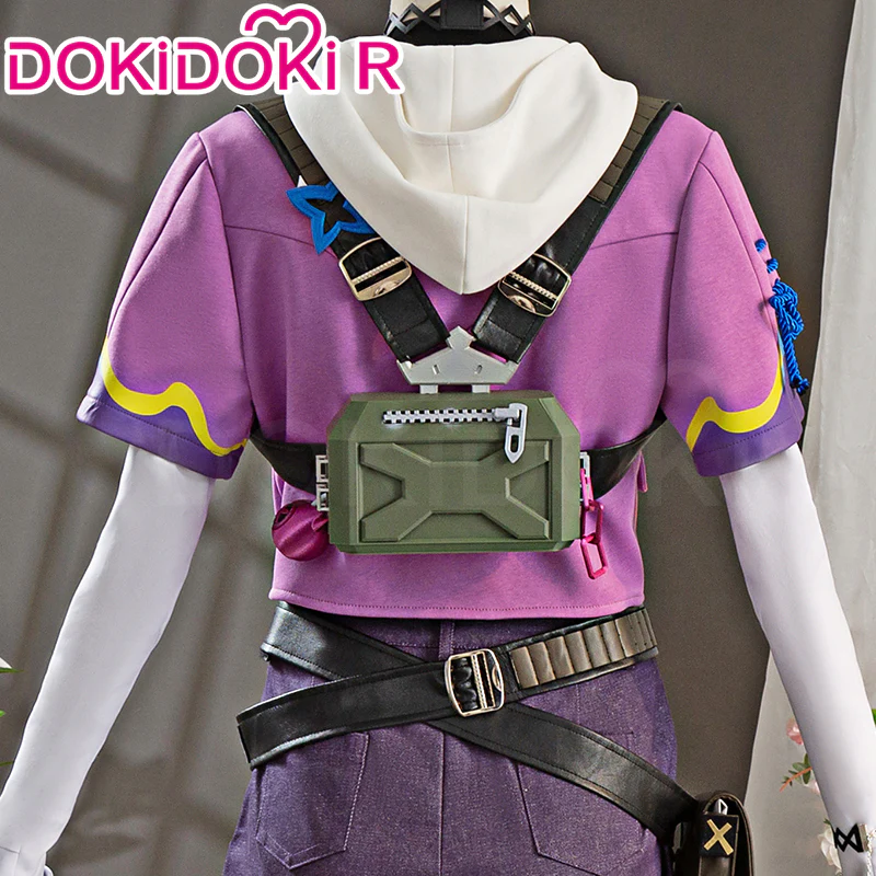 【Size S-2XL】DokiDoki-R Game Valorant Cosplay Clove Costume - Image 5