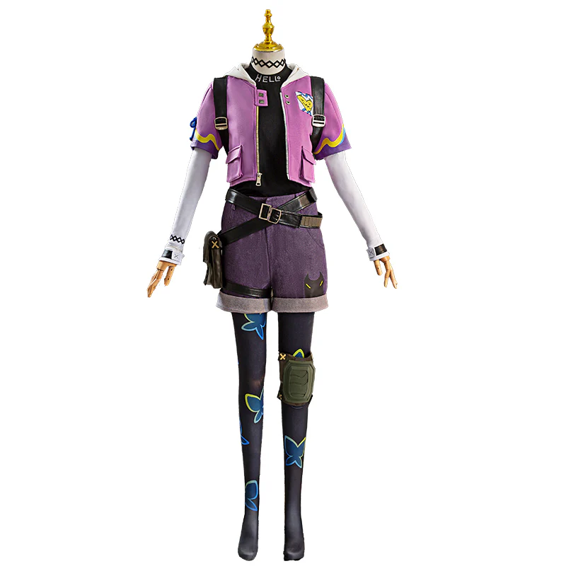 【Size S-2XL】DokiDoki-R Game Valorant Cosplay Clove Costume - Image 7