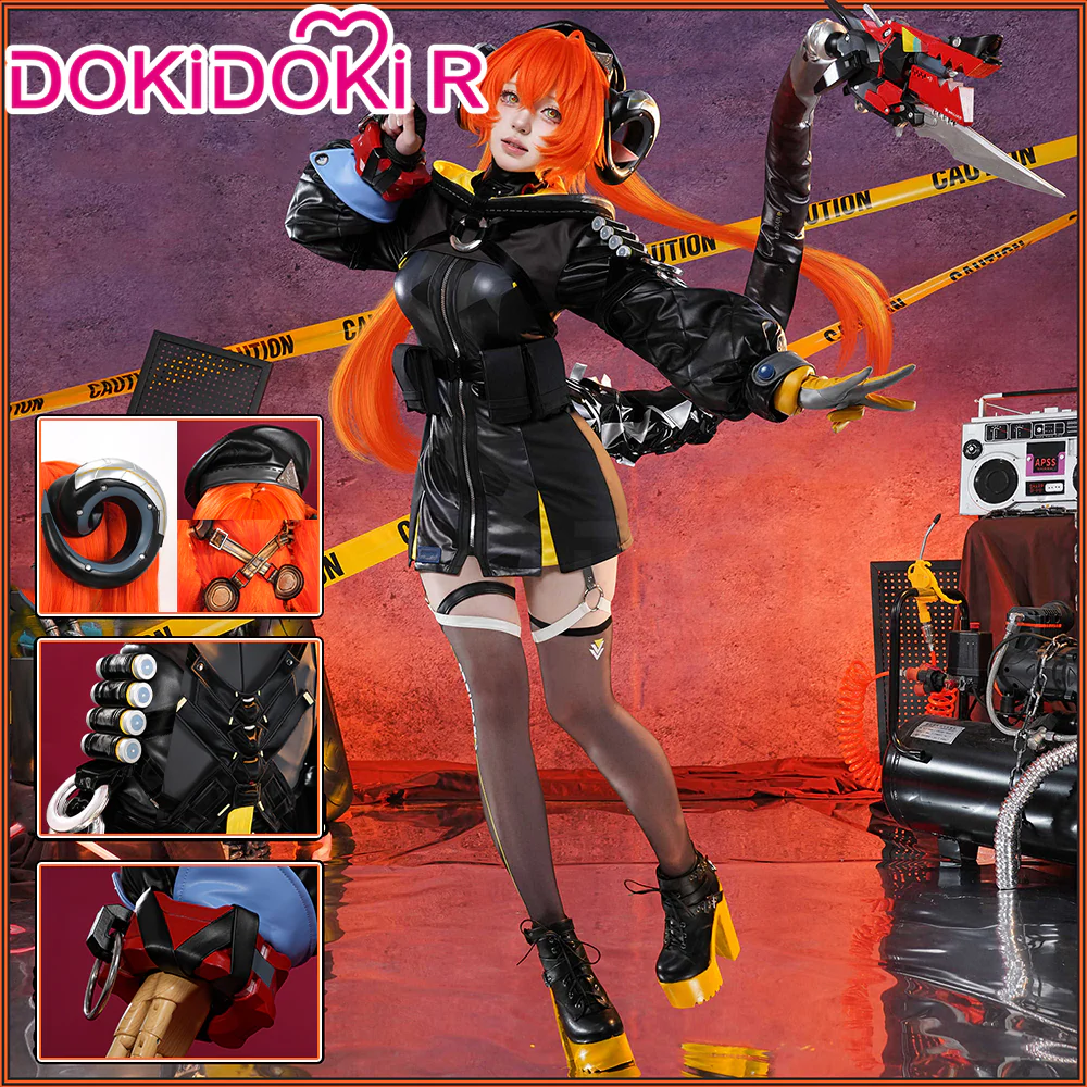 【Partially Ready For Ship】【Size S-2XL】DokiDoki-R Game Zenless Zone Zero Cosplay Orphie Magnusson Costume ZZZ