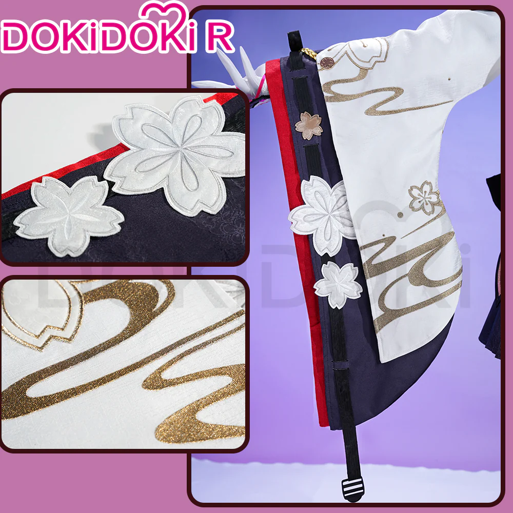 【Size S-2XL】DokiDoki-R Honkai: Star Rail Cosplay Evanescia Costume Planarcadia - Image 3
