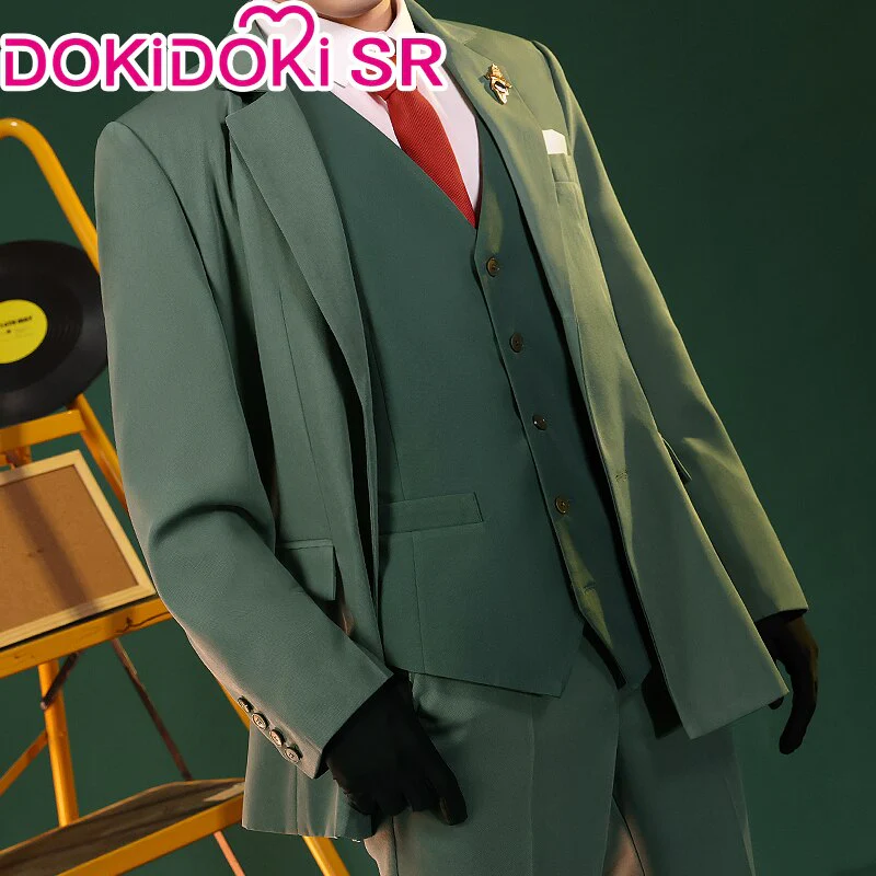 【 Ready For Ship】【Size S-2XL】DokiDoki-SR Anime Cosplay Dad Costume Green Suit - Image 3