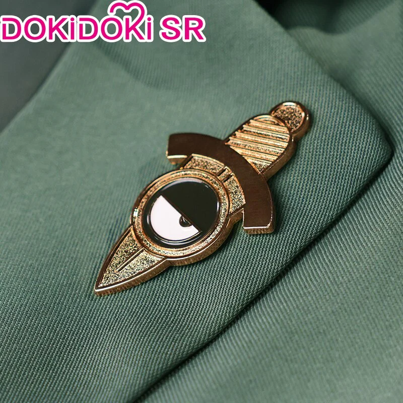 【 Ready For Ship】【Size S-2XL】DokiDoki-SR Anime Cosplay Dad Costume Green Suit - Image 5