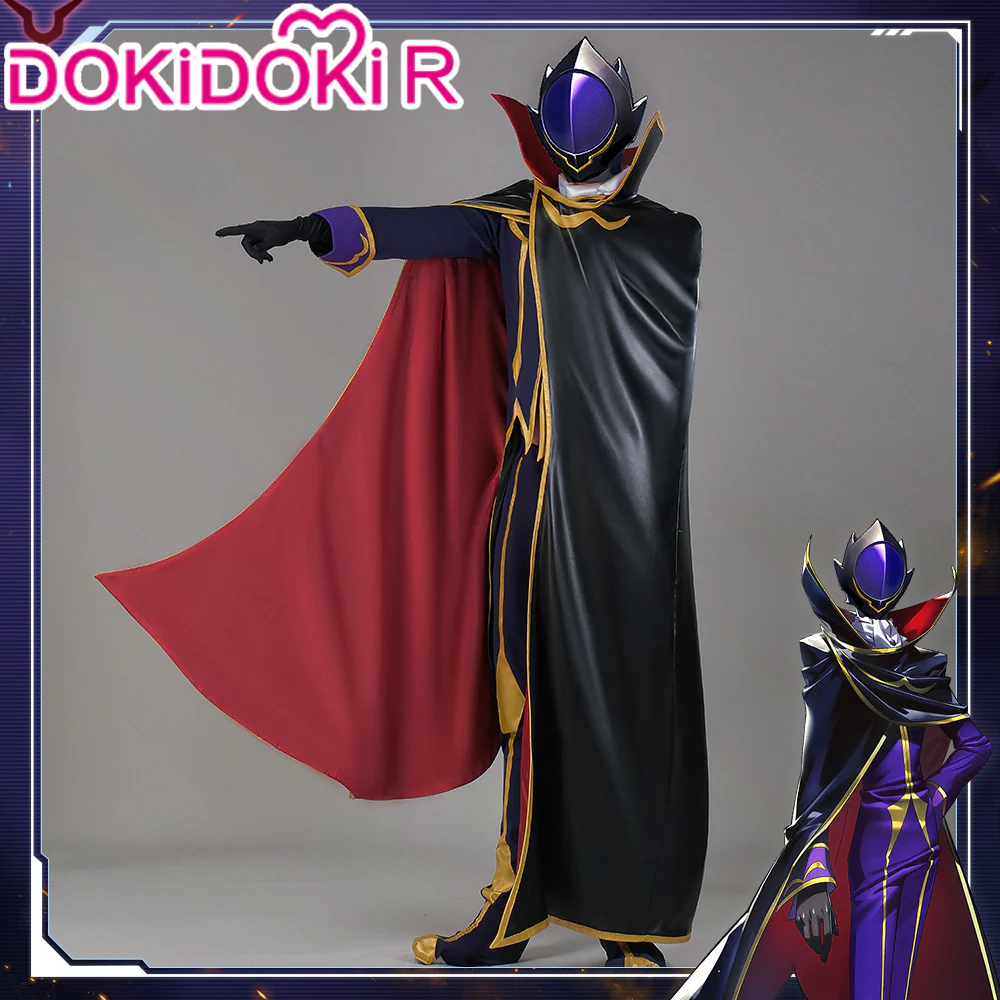 【Size S-3XL】DokiDoki-R Anime Cosplay Costume Black