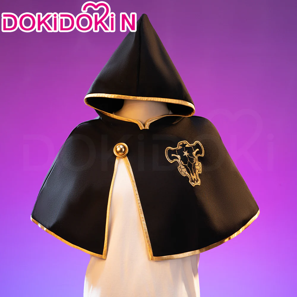【Size S-3XL】DokiDoki-R Anime Cosplay Costume Knights Cape Black