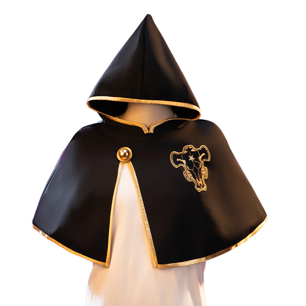 【Size S-3XL】DokiDoki-R Anime Cosplay Costume Knights Cape Black - Image 4