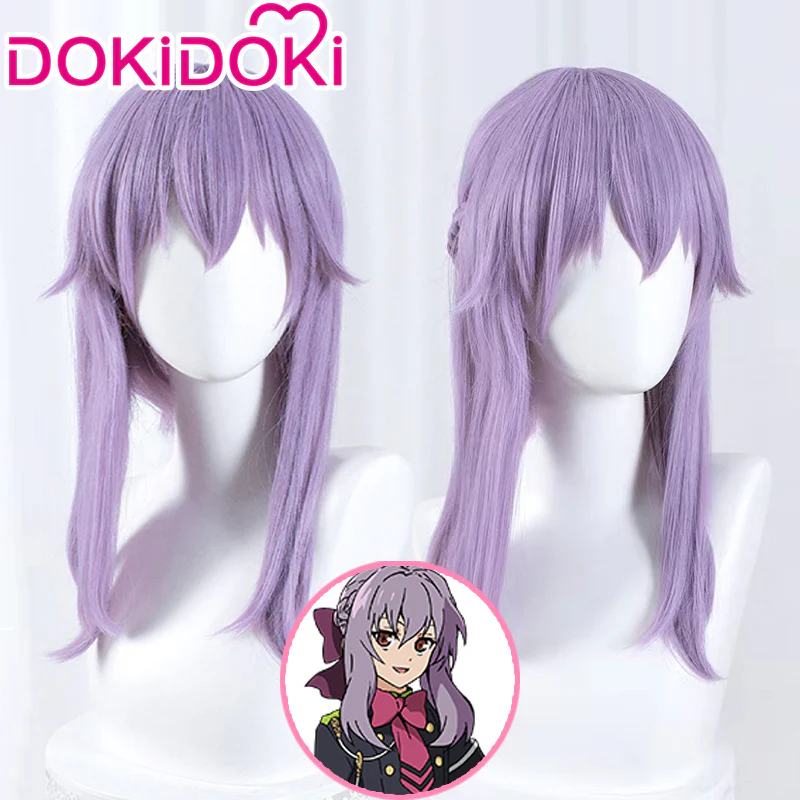 【Size XS-2XL】DokiDoki-R Anime Seraph of the End Cosplay Shinoa Hiiragi Costume / Wig - Image 8