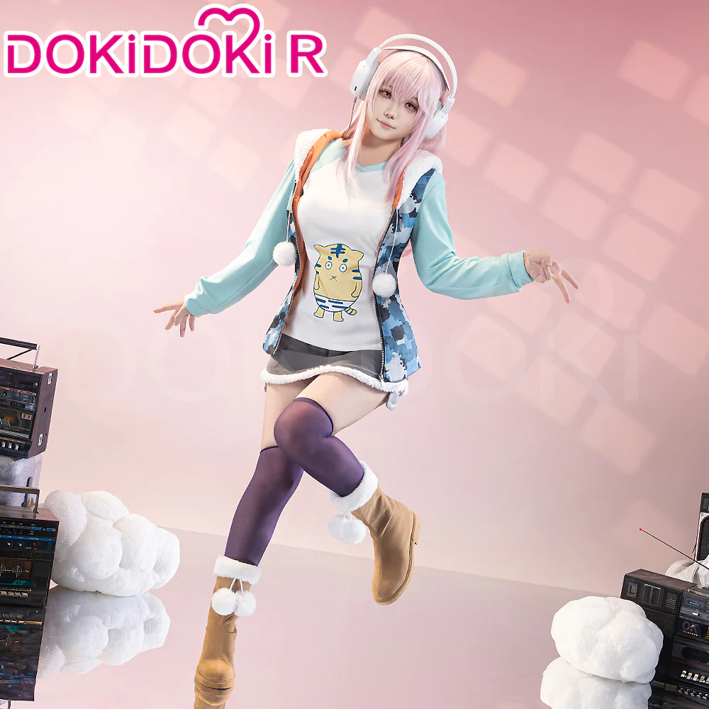 【Partial Ready For Ship】【Size S-3XL】DokiDoki-R Anime Super Sonico Cosplay Sonico Costume - Image 2
