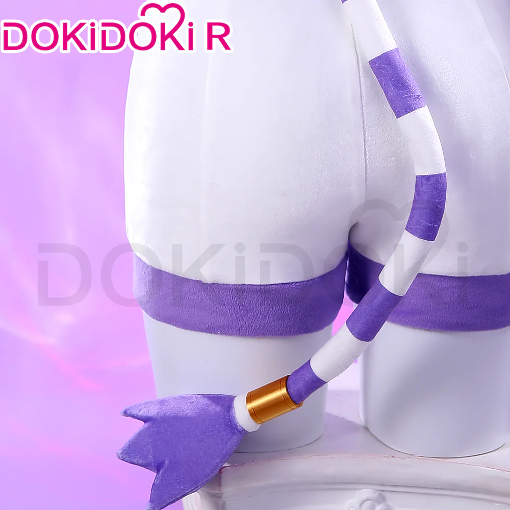 【Size S-3XL】DokiDoki-R Game Cosplay Costume Doujin Hoodie Jumpsuit BodySuit - Image 7