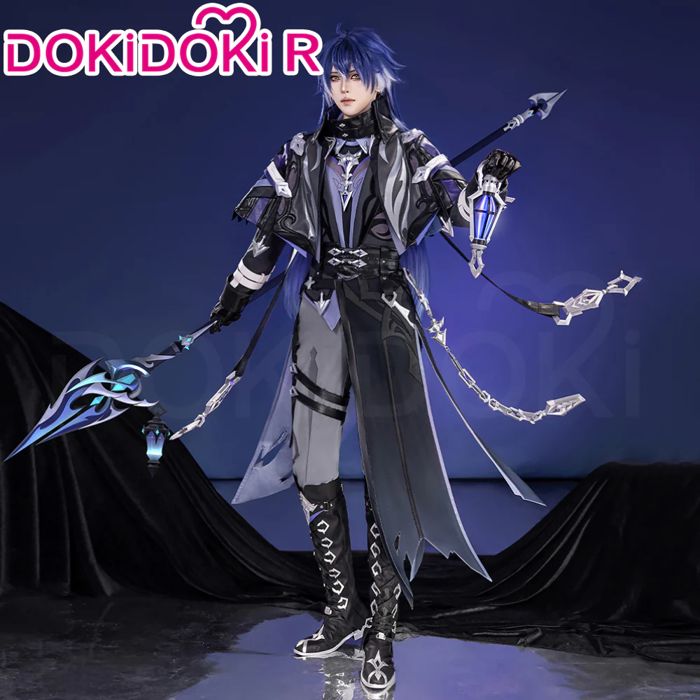 【Partially Ready For Ship】【Size S-2XL】DokiDoki-R Game Genshin Impact Cosplay Flins Costume Song of the Welkin Moon Kyryll Chudomirovich Flins Nod Krai