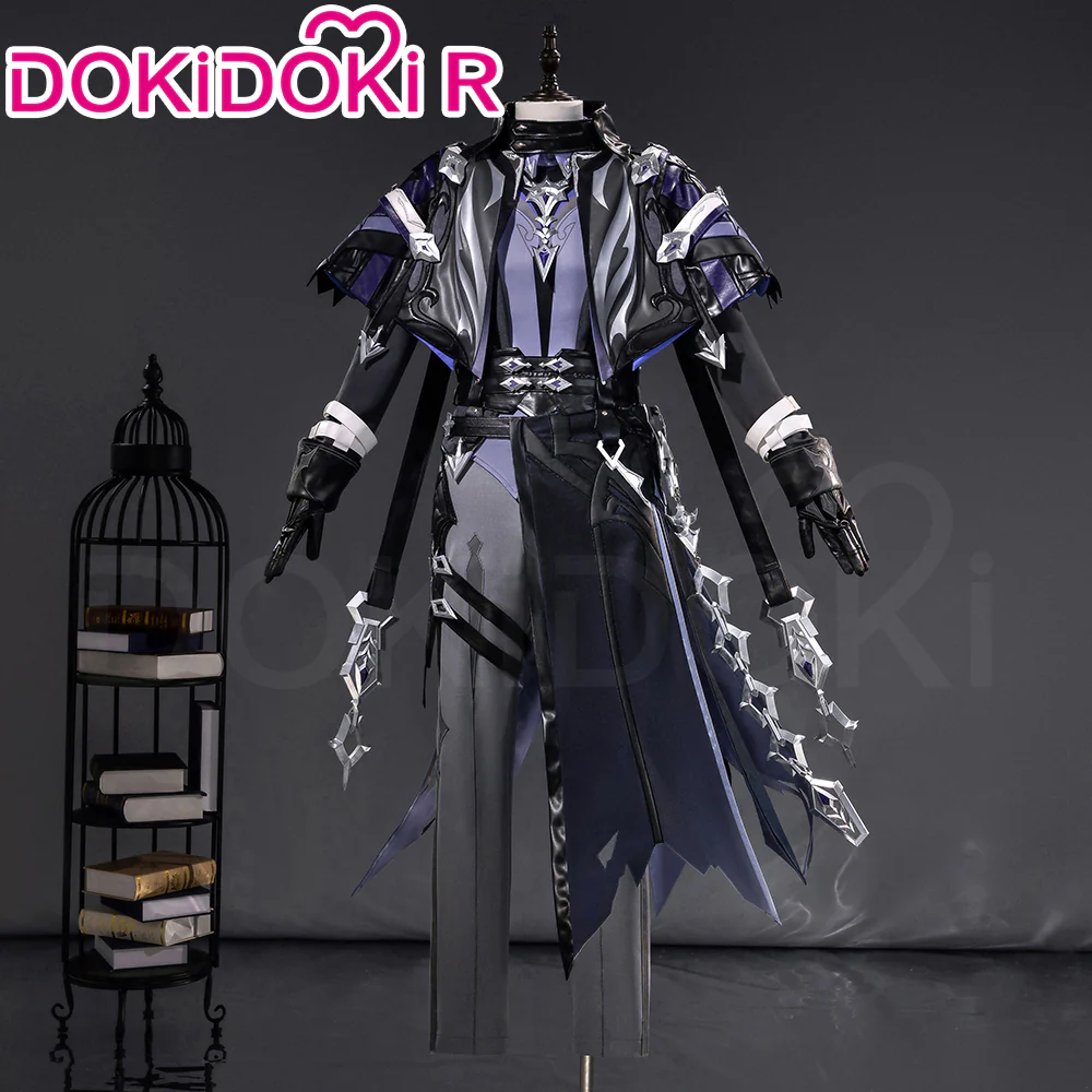 【Partially Ready For Ship】【Size S-2XL】DokiDoki-R Game Genshin Impact Cosplay Flins Costume Song of the Welkin Moon Kyryll Chudomirovich Flins Nod Krai - Image 2