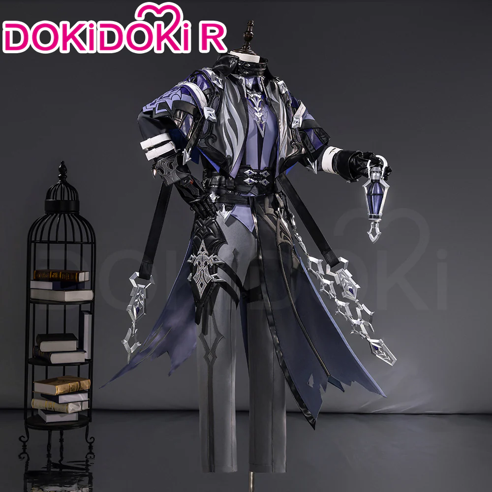 【Partially Ready For Ship】【Size S-2XL】DokiDoki-R Game Genshin Impact Cosplay Flins Costume Song of the Welkin Moon Kyryll Chudomirovich Flins Nod Krai - Image 3