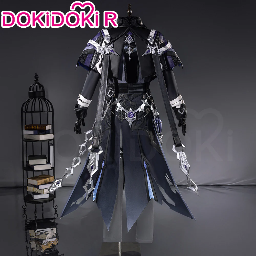 【Partially Ready For Ship】【Size S-2XL】DokiDoki-R Game Genshin Impact Cosplay Flins Costume Song of the Welkin Moon Kyryll Chudomirovich Flins Nod Krai - Image 4