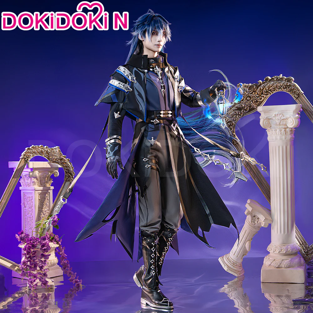 【Partially Ready For Ship】【Size S-3XL】DokiDoki-N Game Genshin Impact Cosplay Flins Costume Song of the Welkin Moon Kyryll Chudomirovich Flins Nod Krai - Image 2