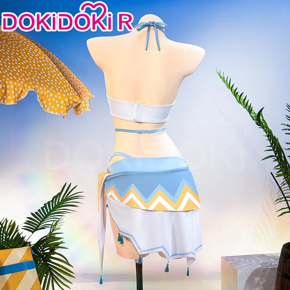 【Ready For Ship】【Size S-3XL】DokiDoki-R Game Genshin Impact Cosplay Lumine Costume Swimsuit Natlan - Image 3