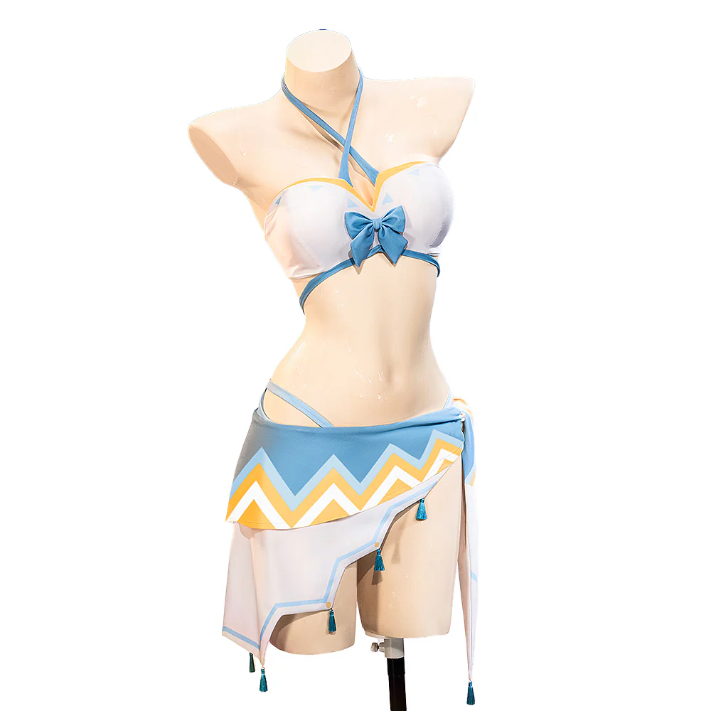 【Ready For Ship】【Size S-3XL】DokiDoki-R Game Genshin Impact Cosplay Lumine Costume Swimsuit Natlan - Image 5