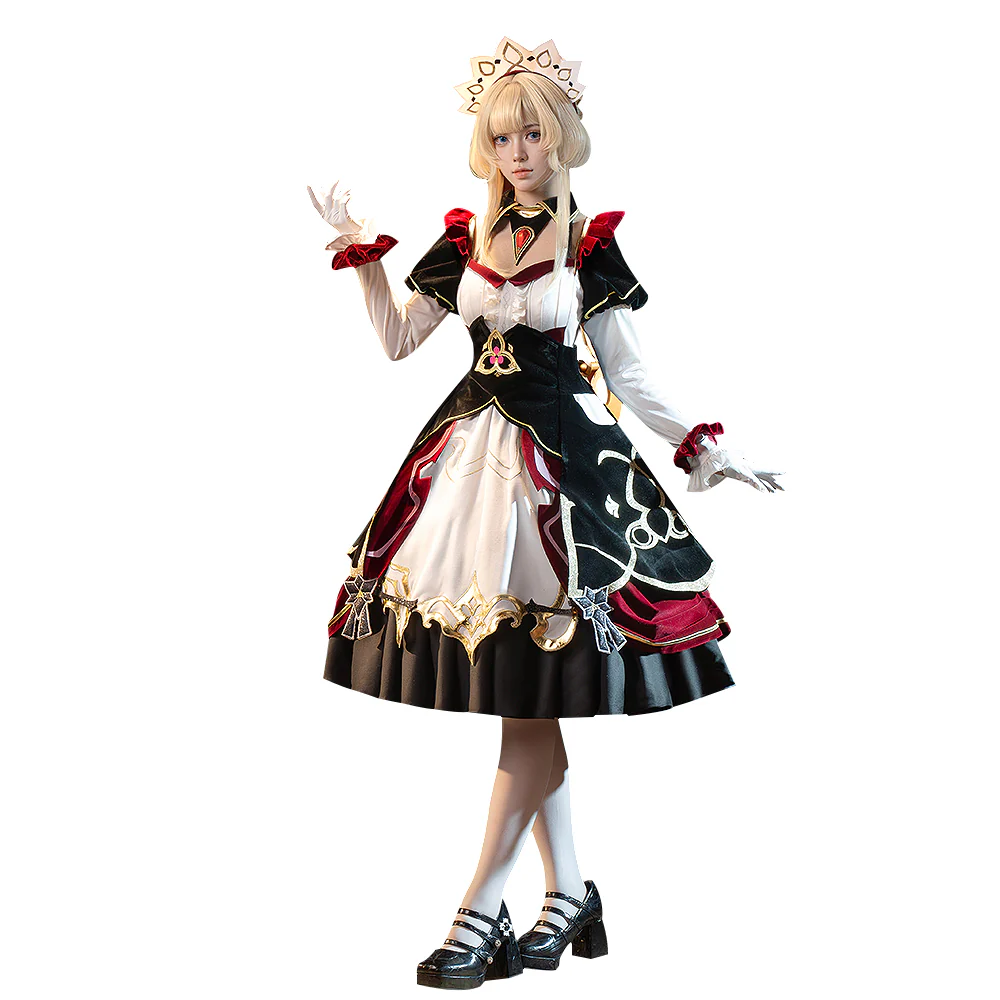 【Old Design Version】【Size S-3XL】DokiDoki-R Game Genshin Impact Cosplay Marionette Costume Sandrone - Image 5