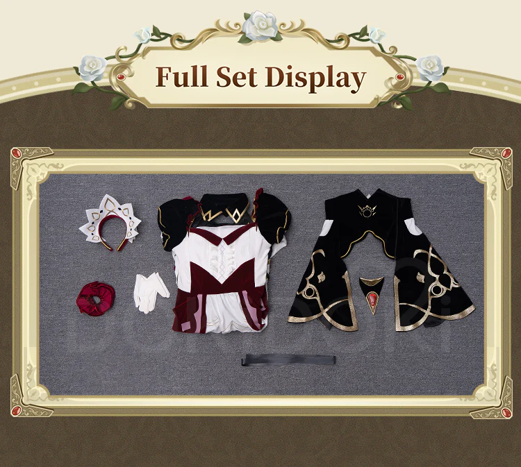 【Old Design Version】【Size S-3XL】DokiDoki-R Game Genshin Impact Cosplay Marionette Costume Sandrone - Image 6