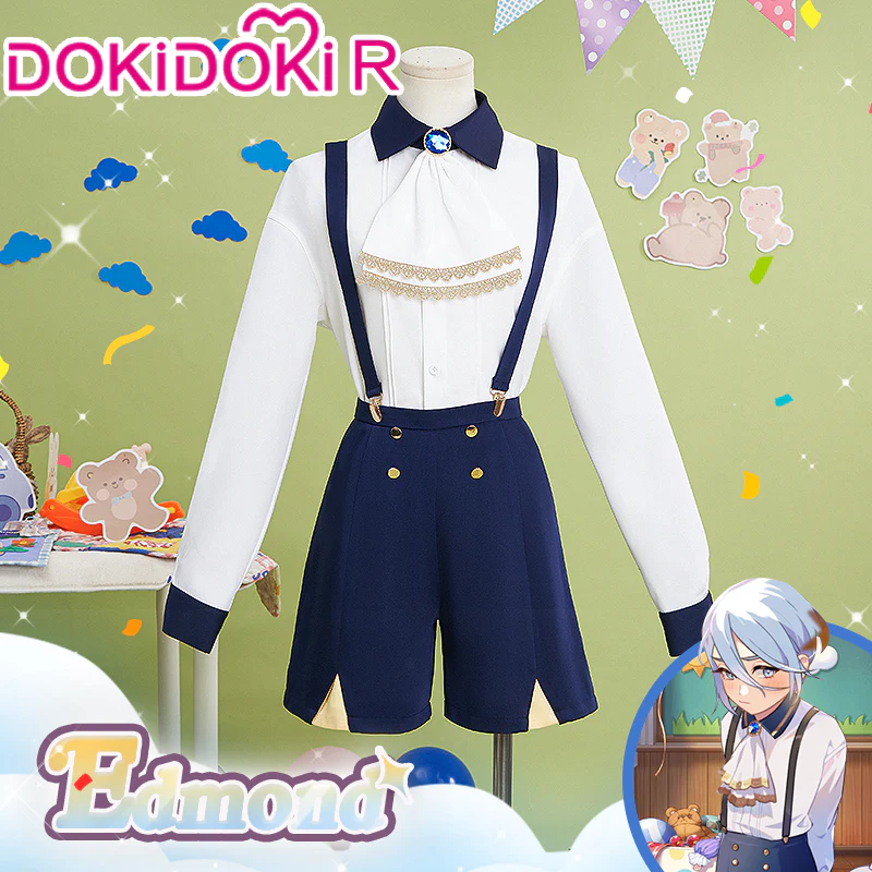 【Partially Ready For Ship】【Size S-3XL】DokiDoki-R Game Nu: Carnival Cosplay Edmond Child Ver. Costume