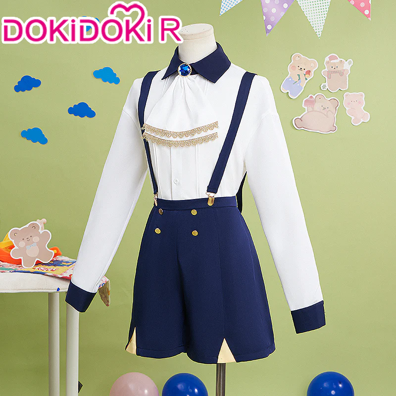 【Partially Ready For Ship】【Size S-3XL】DokiDoki-R Game Nu: Carnival Cosplay Edmond Child Ver. Costume - Image 3